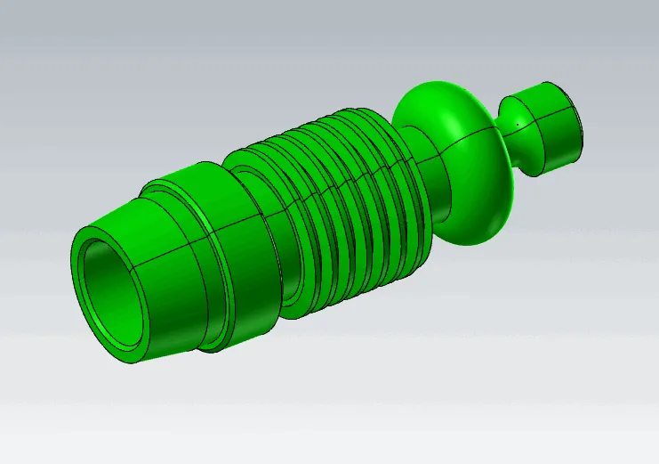 K264-基于mastercam轴类零件的数控车削加工工艺设计与编程仿真-长127