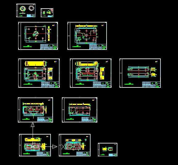 12张模具零件图