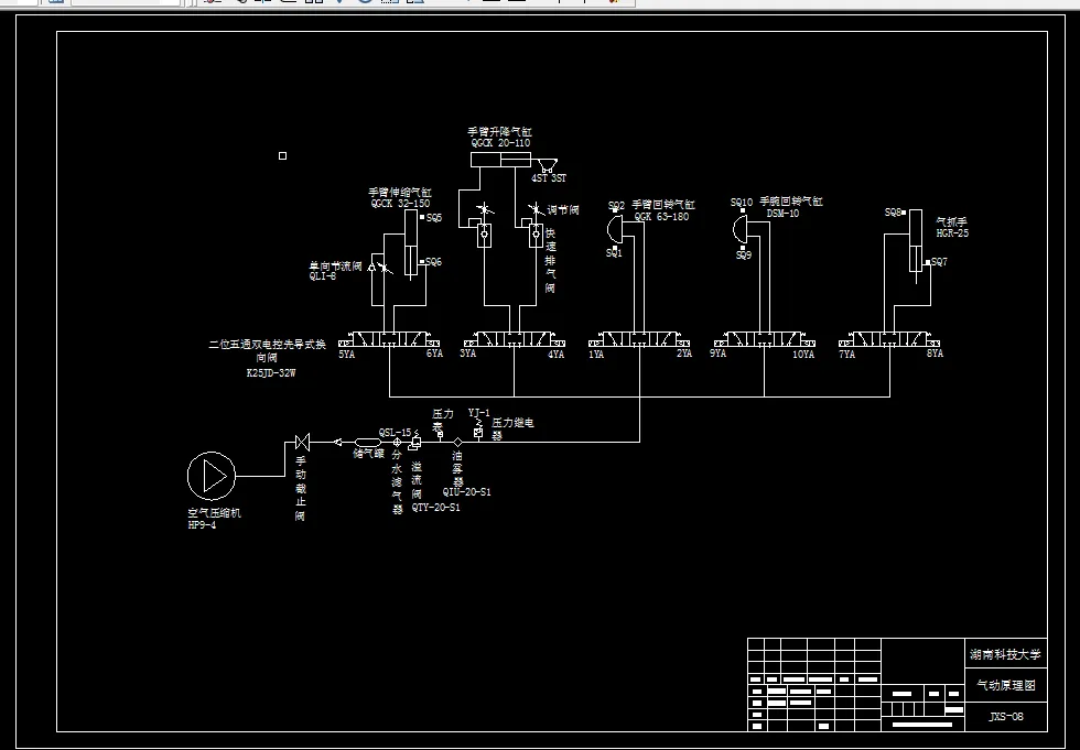 气动原理图