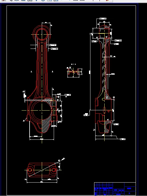 K526-粗精铣削某发动机连杆大小头两端专用夹具及双端面组合铣床设计