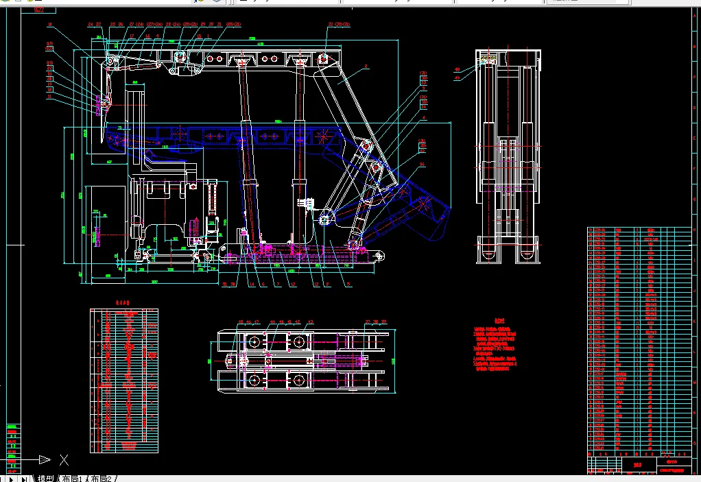 D392-支撑掩护式液压支架设计