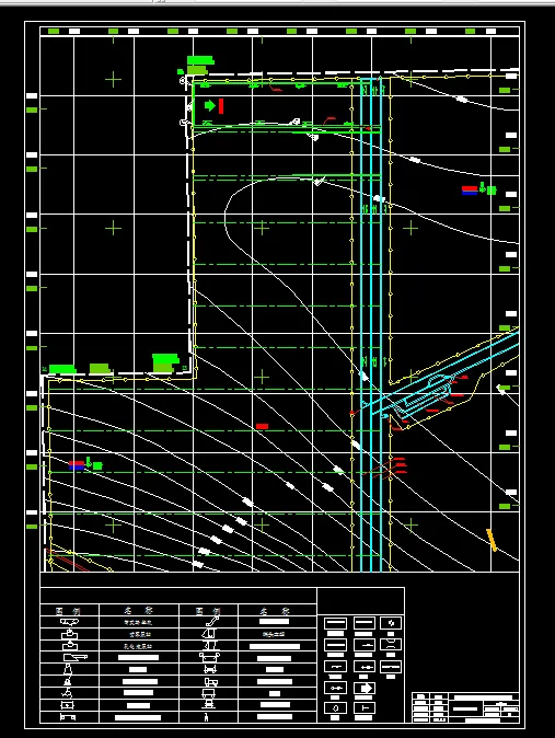 巷道布置平面图