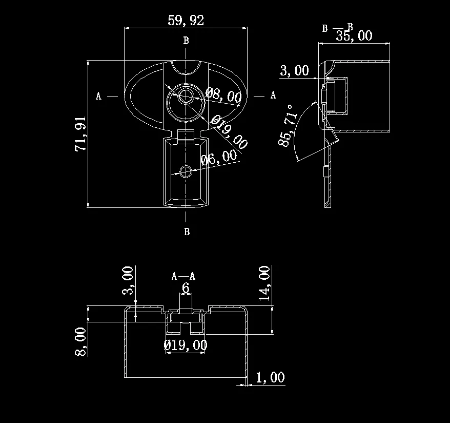 L336-洗发水瓶盖注塑成型工艺及模具设计