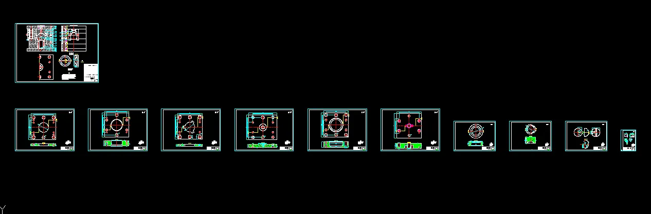 11张CAD图