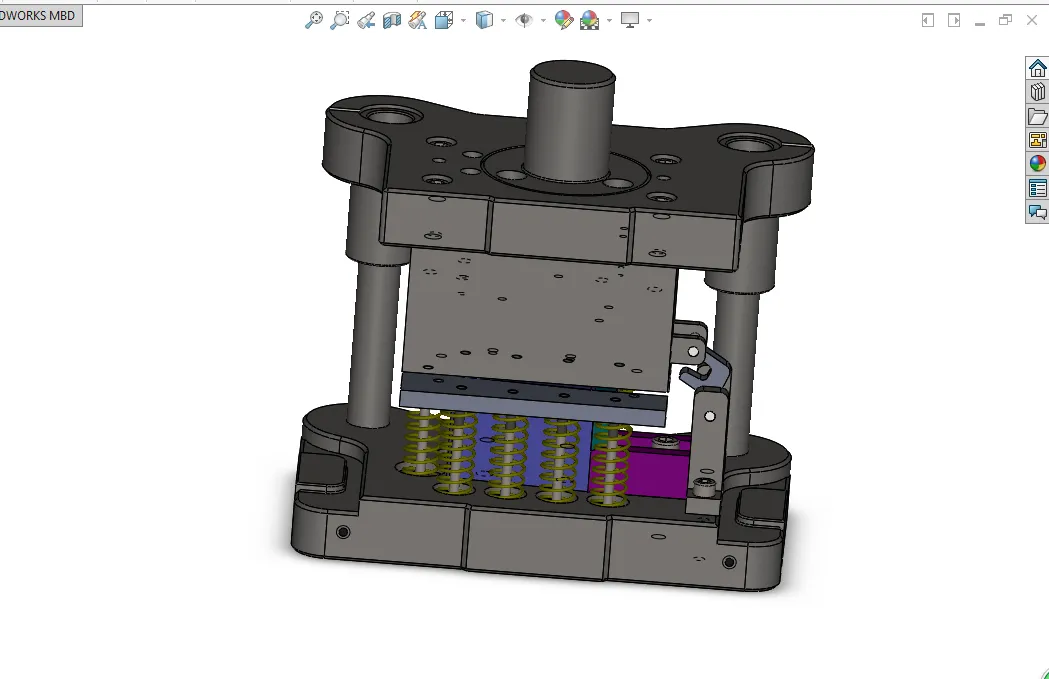 L547-盖板冲压成形复合模和电话机底座注塑模设计[含SW三维图]