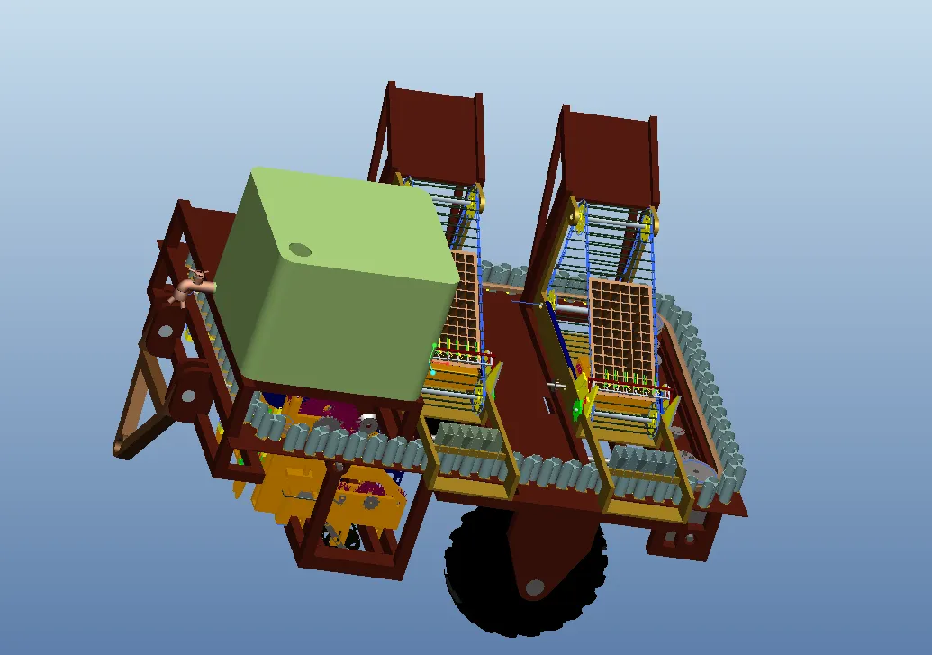 L604-旱地插秧机设计[含Proe三维图]