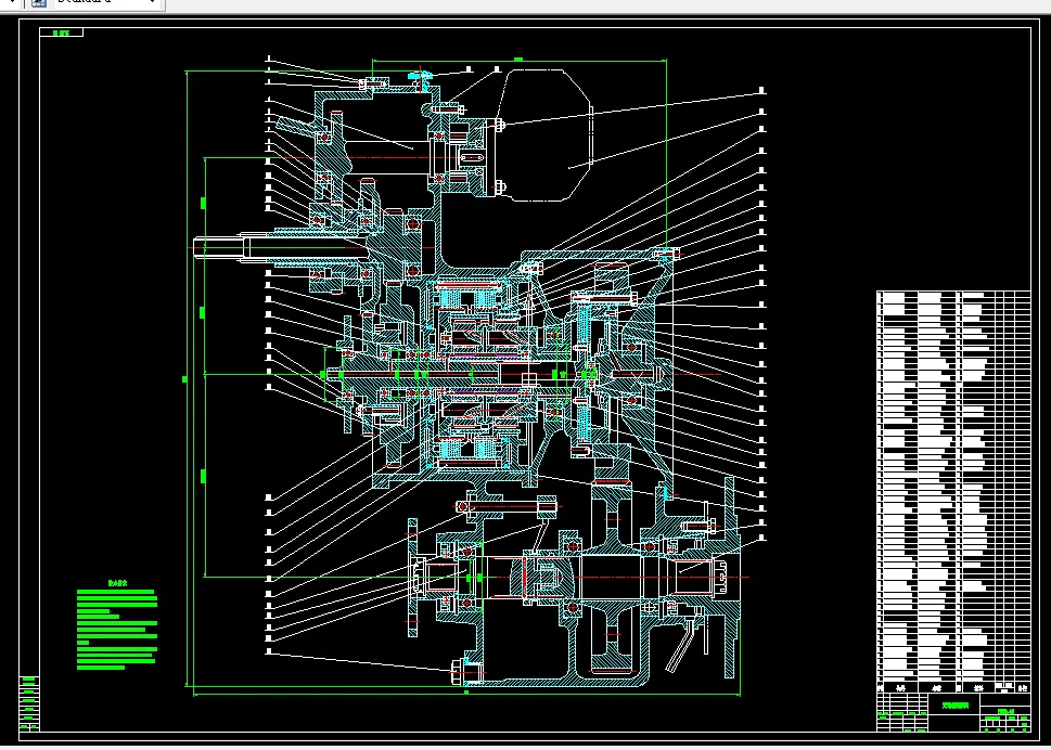 L641-ZL50装载机行星式动力换挡变速箱的设计