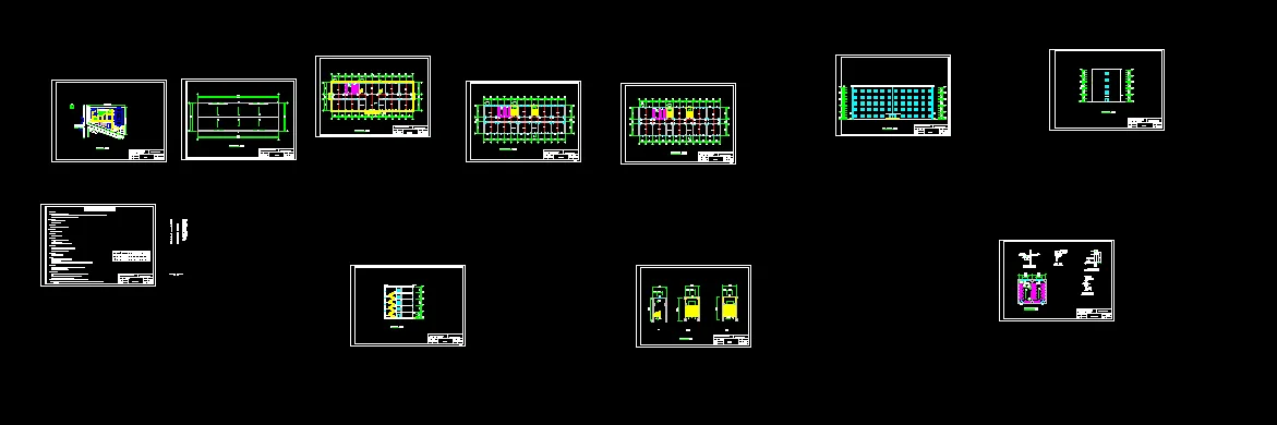 L672-某五层框架结构中学教学楼设计-4384平米