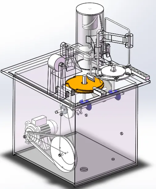 L735-肥皂包装机设计[含UG三维图]