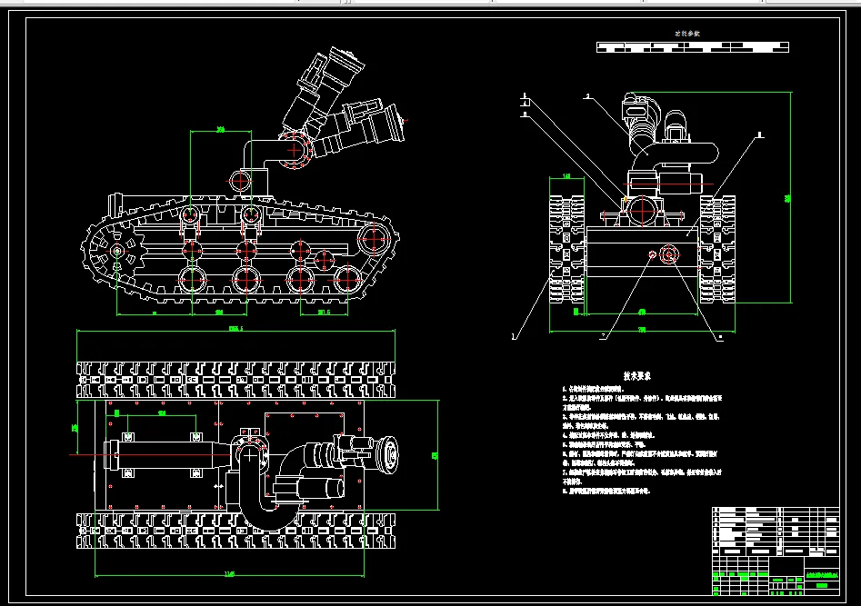 L928-履带式消防机器人设计-STM32单片机