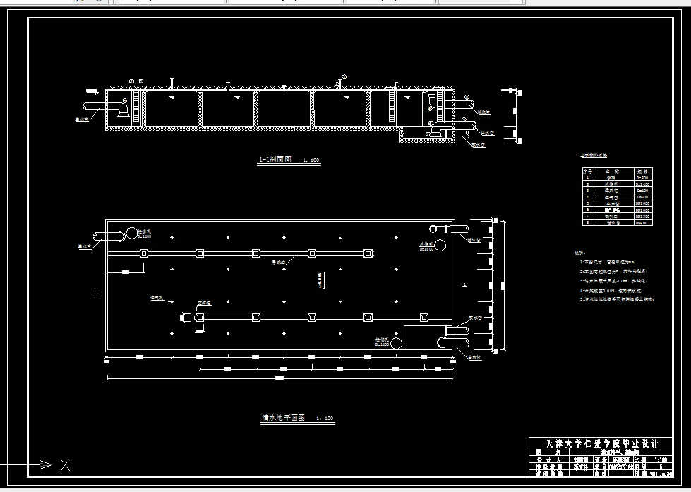 清水池平、剖面图