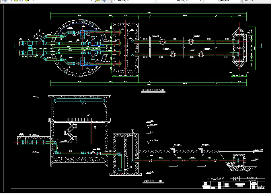 取水泵房工艺图