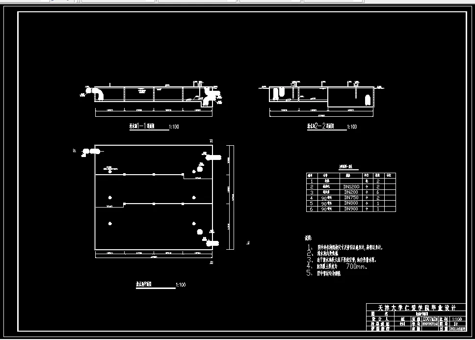 清水池平剖面图