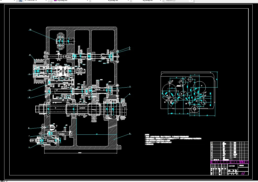 M107-CA6140机床主轴箱的设计