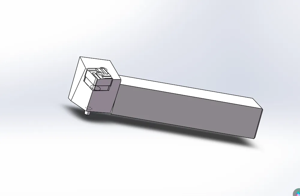 M246金属切削刀具课程设计-偏心式75°硬质合金可转位车刀结构设计[含SW三维图]