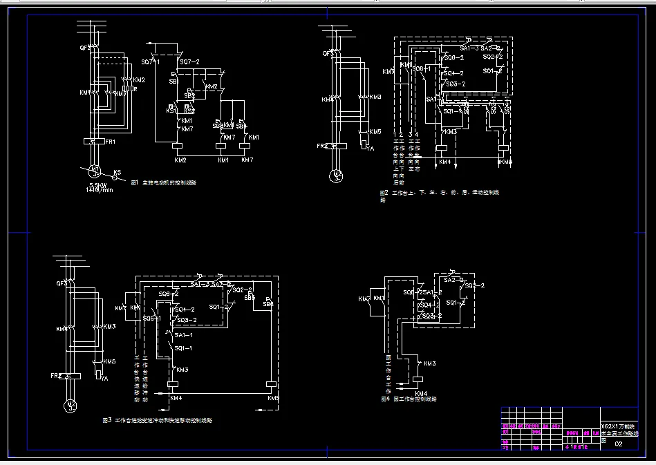 主要工作线路图