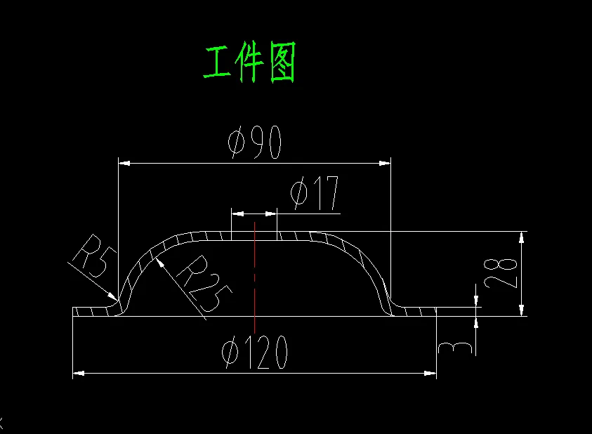 M256-碗形件落料拉伸冲孔复合模具设计