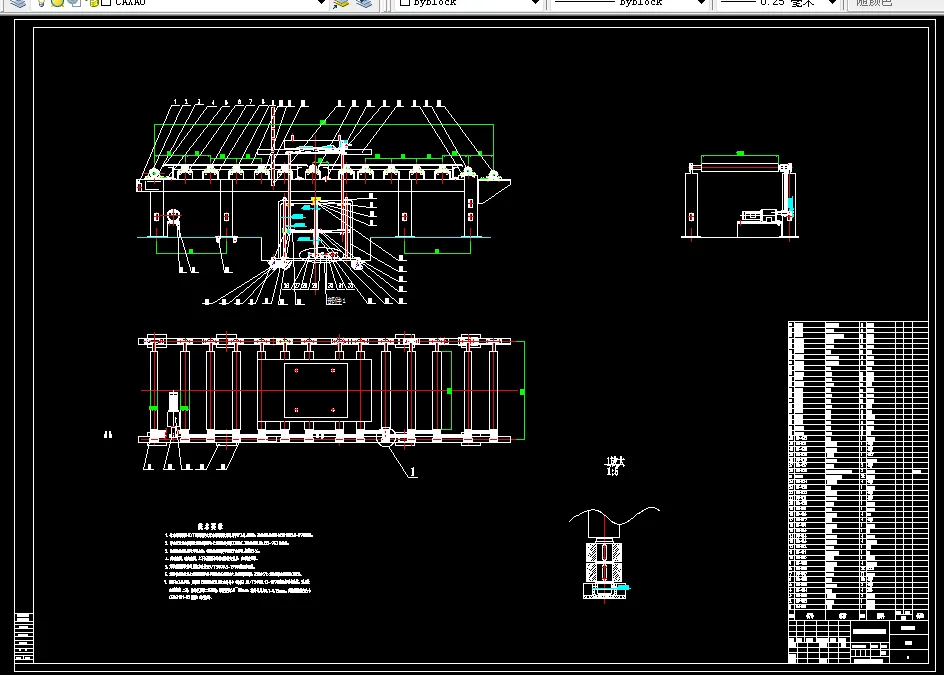 A0-多工位装配生产线装配图