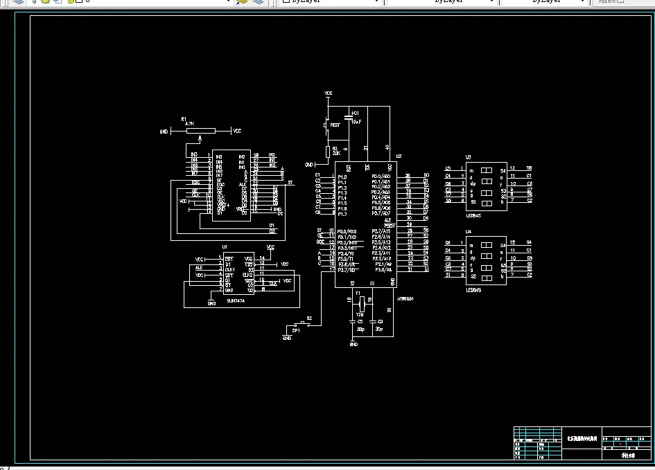 电压测量模块电路