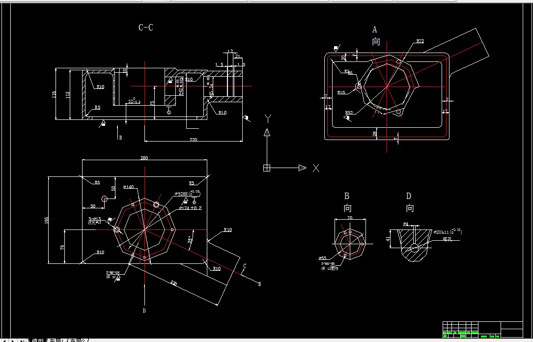 C690-卧轴矩台平面磨床立柱部分盖帽的工艺规程及夹具设计