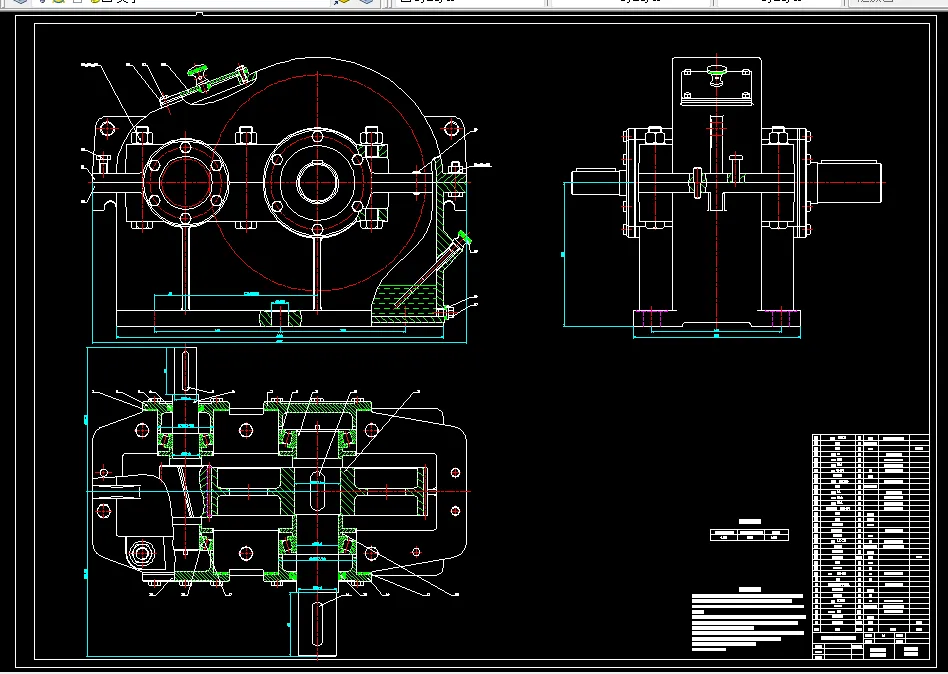 M676-一级斜齿圆柱齿轮减速器设计F=2500 V=1.5 D=450