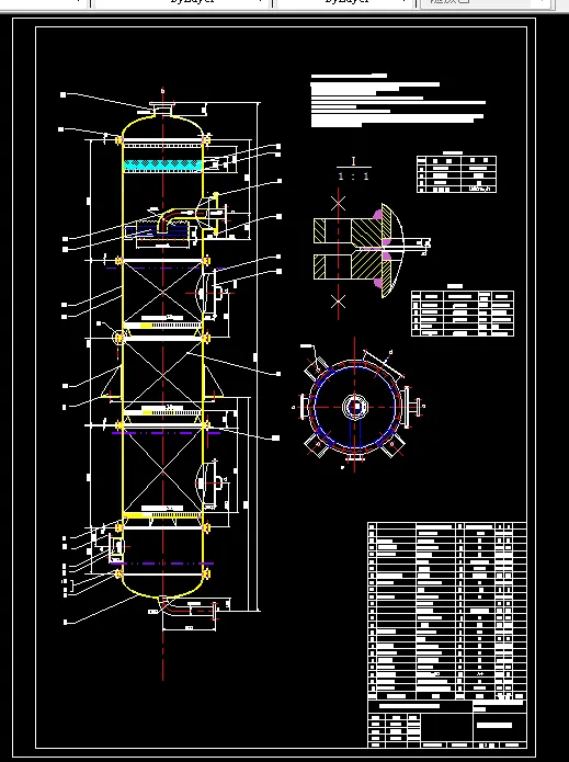 脱硫填料吸收塔