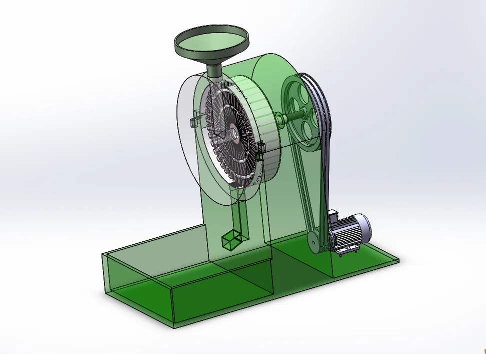 M850-家用食品粉碎机的设计[含SW三维图]