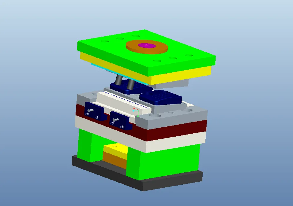 M900-固定电话上壳注塑模具设计及成型零件加工工艺[含Proe三维图]