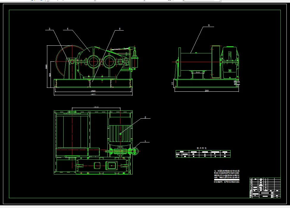 N012-建筑卷扬机传动设计