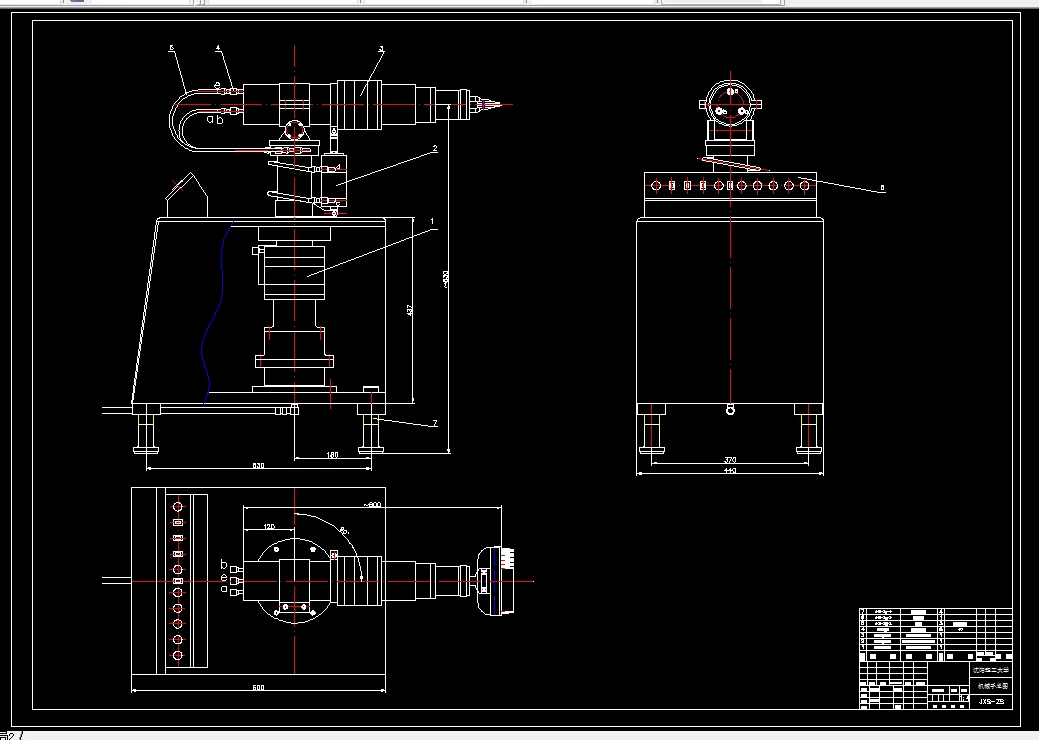 N185-缝纫机针摆动机械手设计