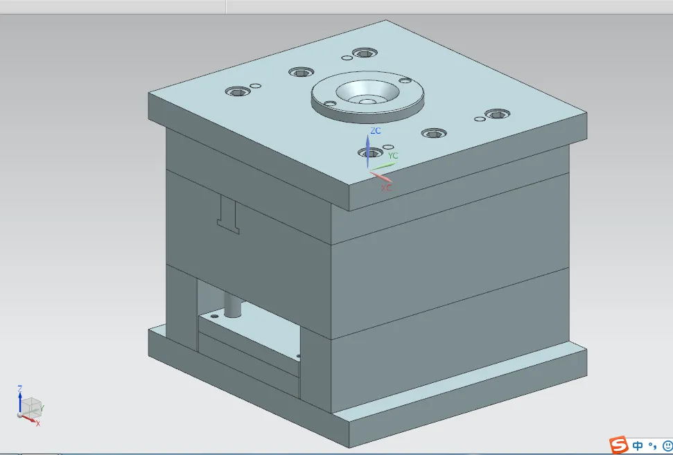 P040-EPSON打印机打印传送带架注射模具设计[含三维图]