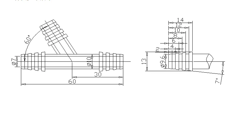 P160-顶蒸排气三通管注塑模具设计