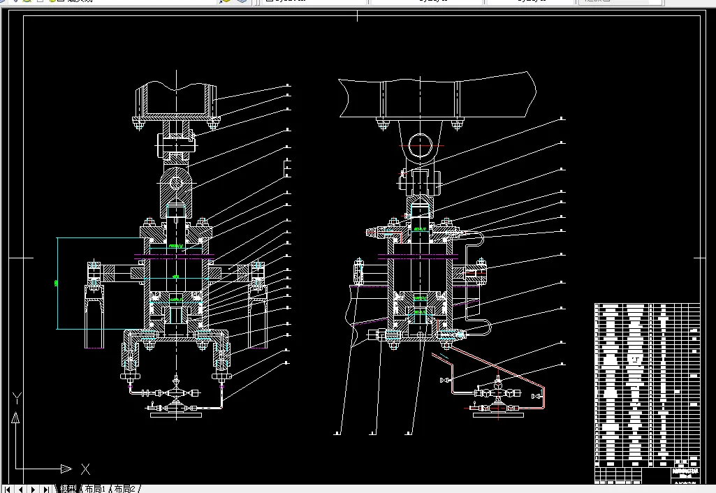 负压空套机部件图