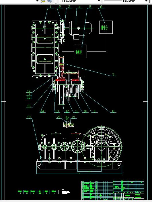R200-牵引绞车及其控制系统设计