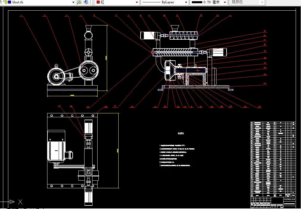 D649-环模制粒机试验样机的三维设计与性能分析