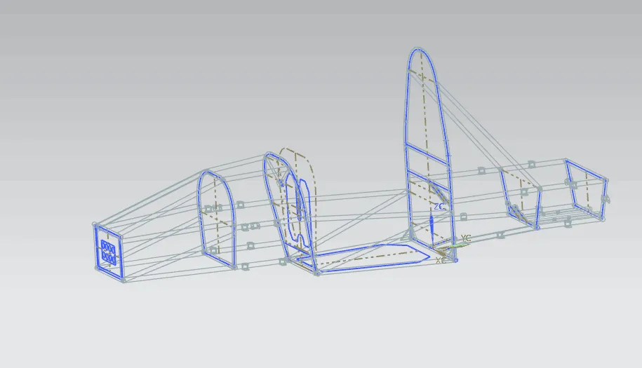 R378-大学生方程式赛车整体车架设计、标准安全系统及座椅附件设计[含UG三维图]
