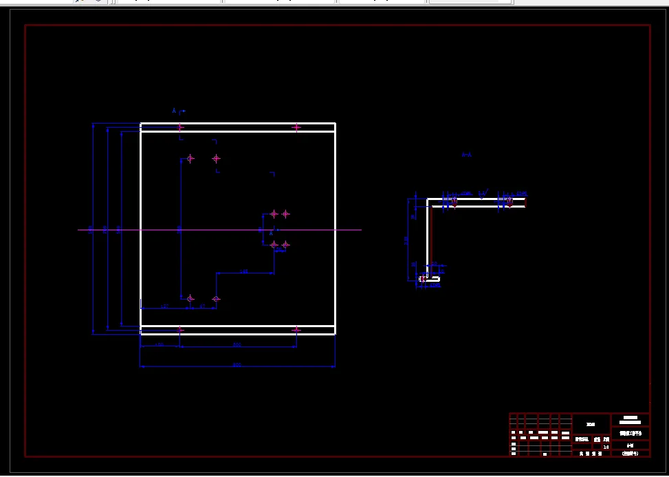 齿轮箱工作平台