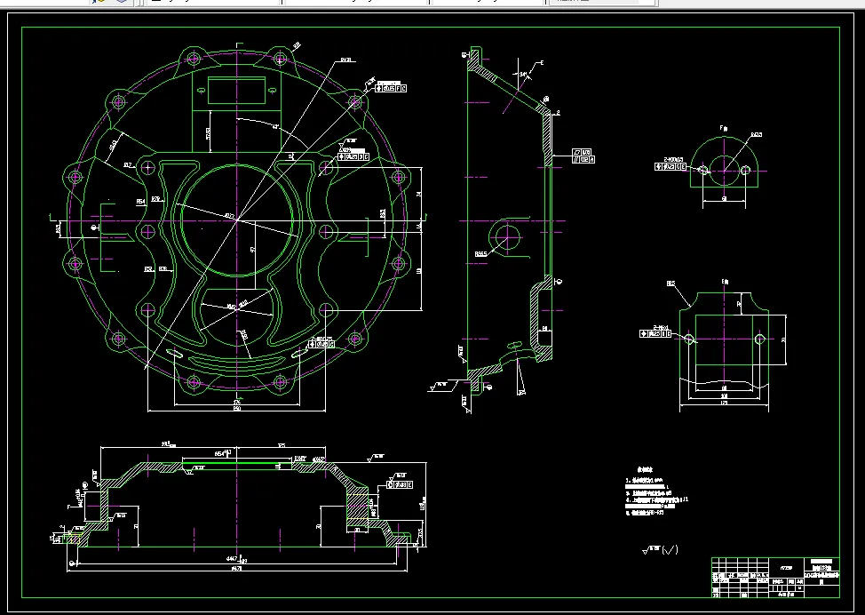 D741-汽车离合器外壳工艺工装设计