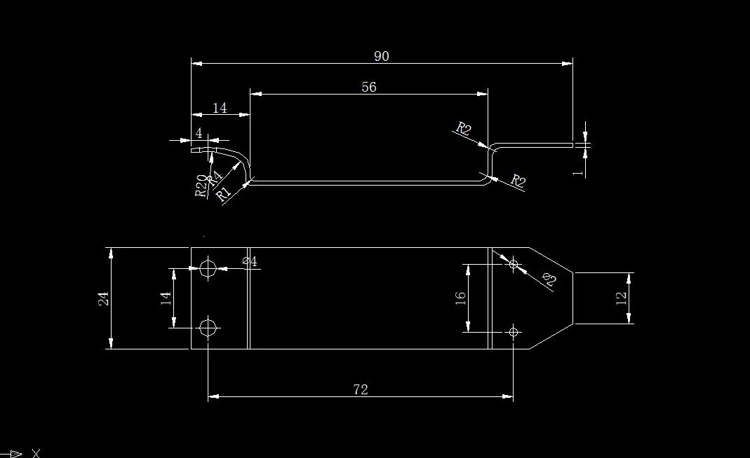 D823-继电器衔铁连接件模具设计