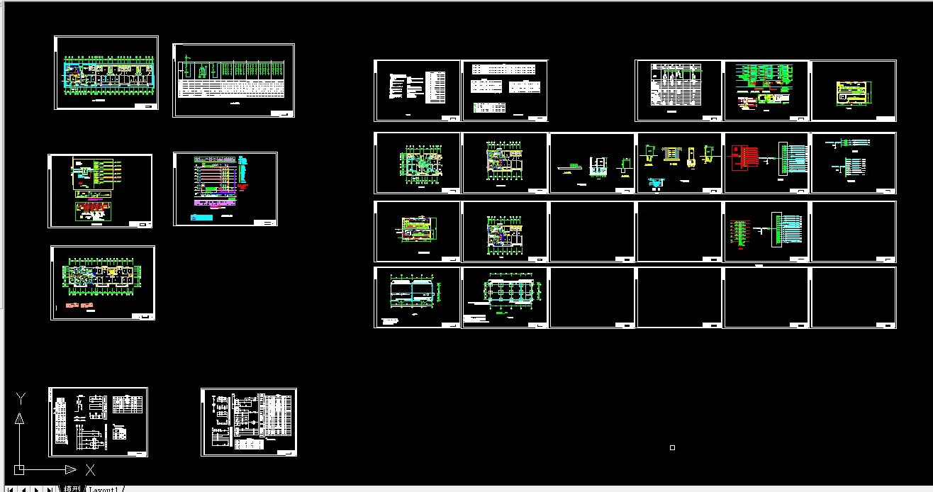 C727-金光小区住宅电气设计