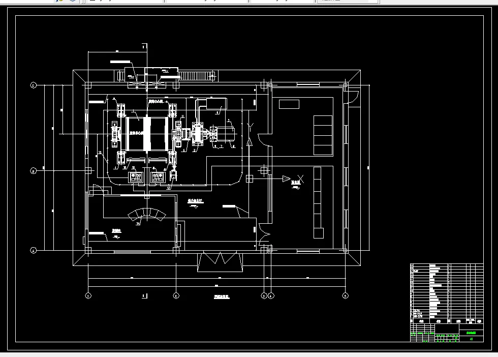D904-某矿副井提升设备选型及布置设计