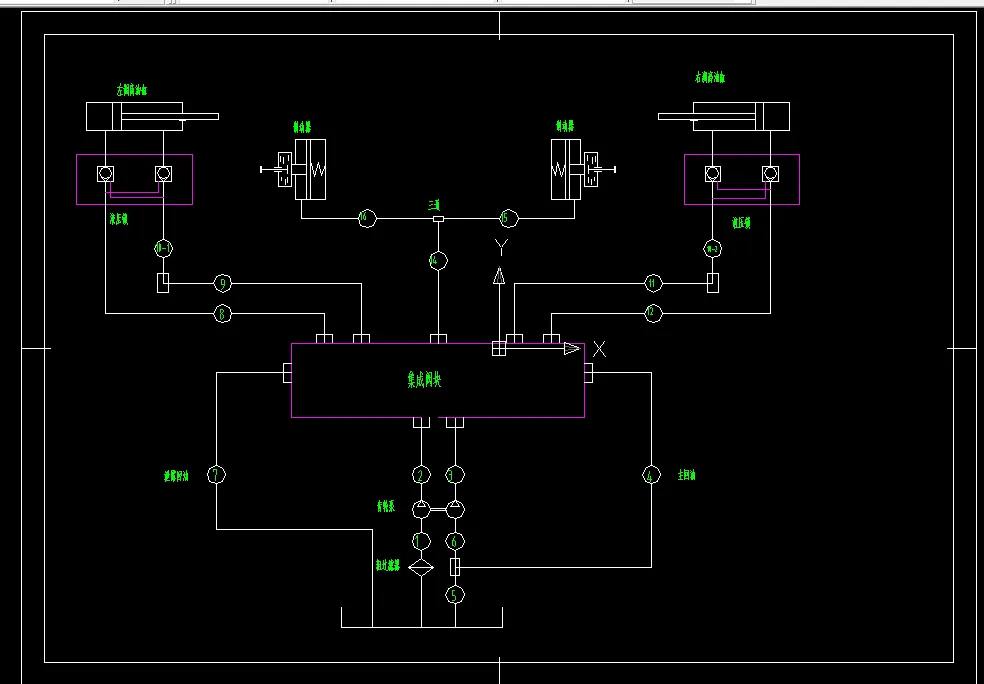 接管布线示意图A1