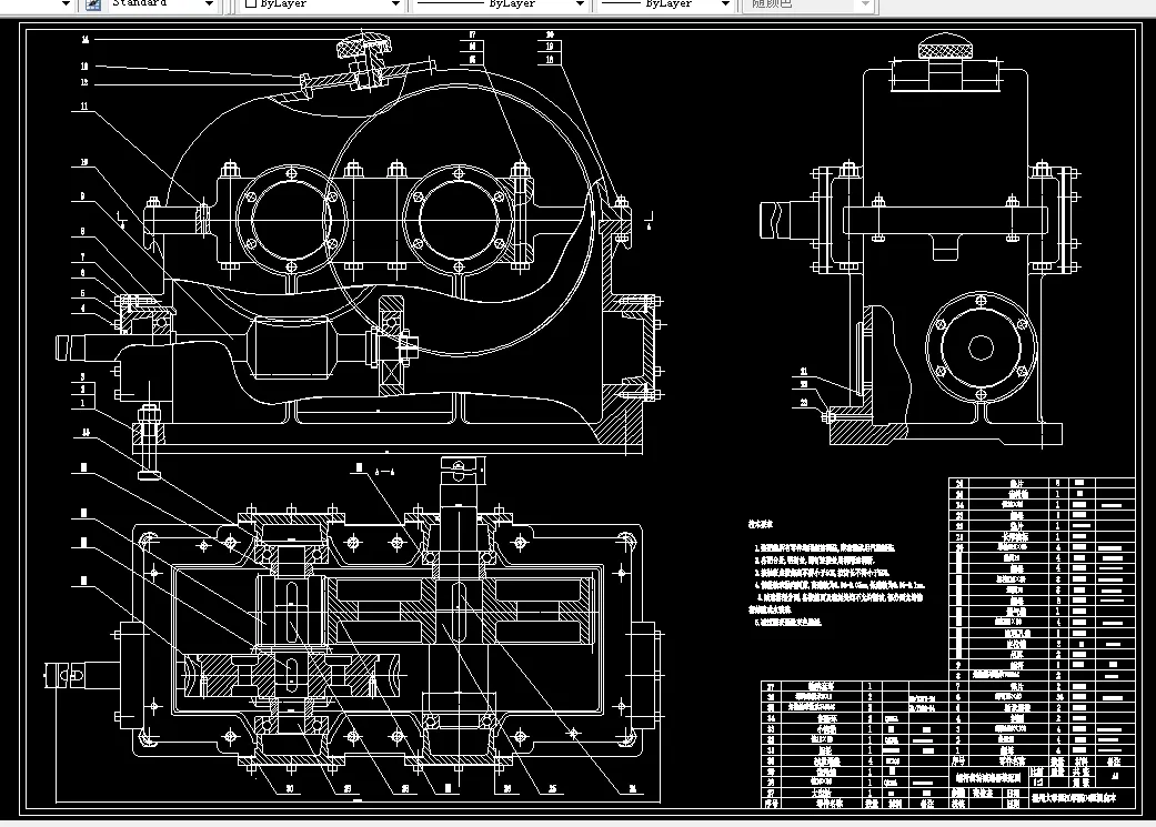 E027-慢动卷扬机传动装置的减速器设计F=18，V=11，D=300