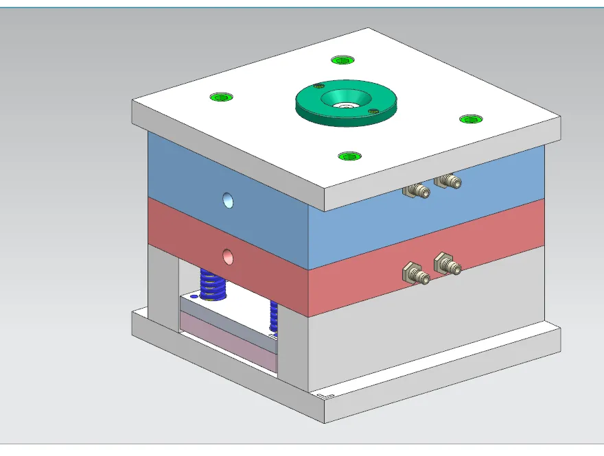 E311-充电电池座注塑模具设计[含UG三维图]