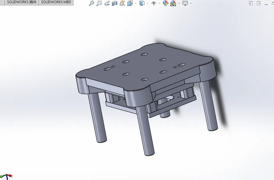 E383-汽车挡泥板复合冲压模具设计[含SW三维图]