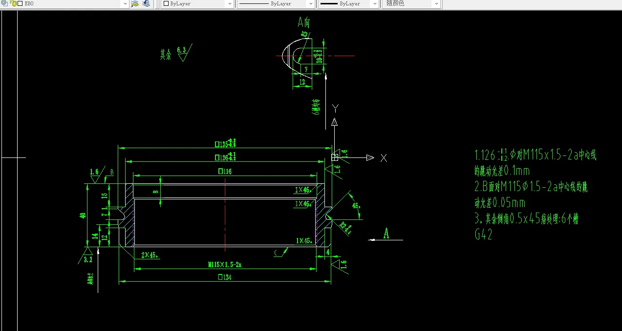 E359-CA6140车床床头螺母零件机械加工工艺规程设计