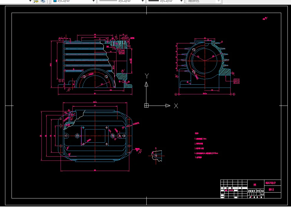 E439-WH212减速器箱体加工工艺及夹具设计[钻镗2套夹具]