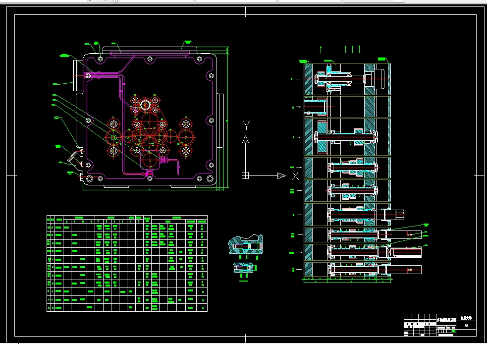 E499-汽车变速箱体孔加工专用机床设计（后端面）