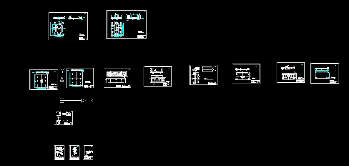 14张模具零件图