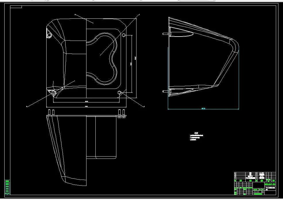 FSAE复合材料缓冲吸能模块装配体